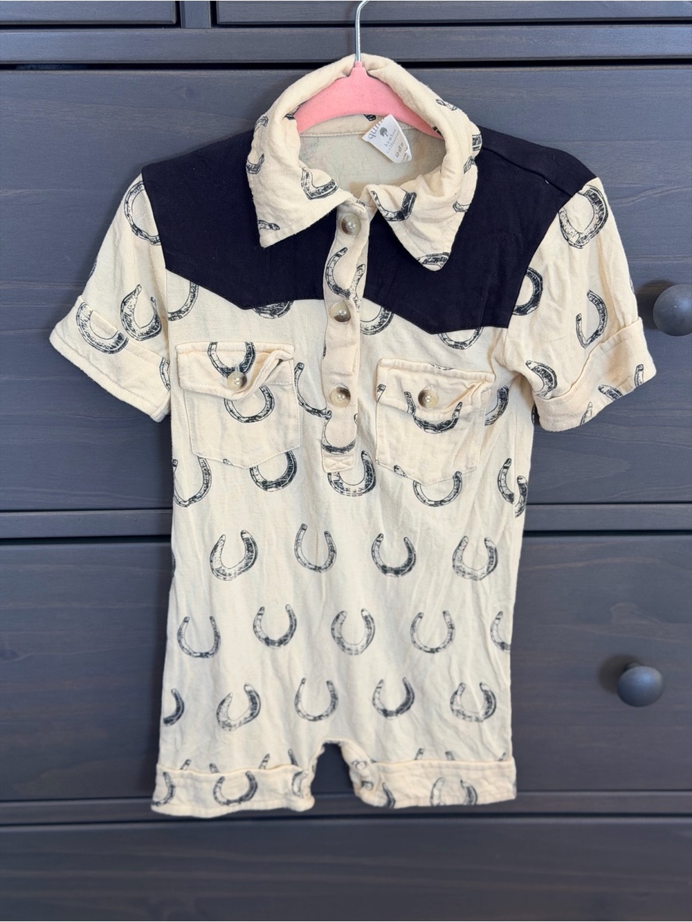 kate quinn Bamboo Horseshoe Romper